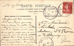 CPA Tregastel Cotes du Nord Le Rocher Elephant