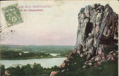CPA Plougastel Rocher de l'Imperatrice