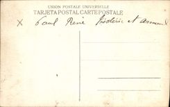 CARTE PHOTO Famille Eglise