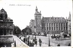 CPA Paris Le Pont au Change 