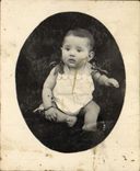 CARTE PHOTO Enfant Bebe