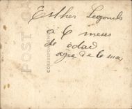 CARTE PHOTO Enfant Bebe