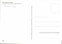 CPA Burg Hohenklingen Bei Stein am Rhein Flugaufnahme 