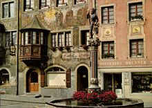 CPA Die Sonne Furst lass mirherein des Menschen Glanz ist leerer Schein Diogenes 