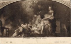 CPA Murillo La Naissance de la Vierge Musee du Louvre Paris
