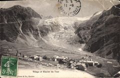 CPA Village et Glacier du Tour 