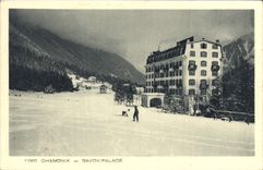 CPA Chamonix Savoy Palace 