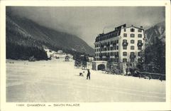 CPA Chamonix Savoy Palace 