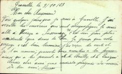 CPA Grenoble vue Generale et le Massif du Moucherotte 