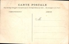 CPA Panorama sur Fontainebleau vue de la Croix du Calvaire 