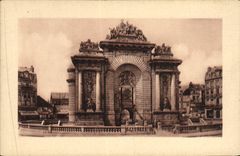 CPA Lille La Porte De Paris 