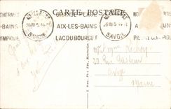 CPA Savoie Tourisme Aix les Bains Monastere d'Hautecombe vu du lac 