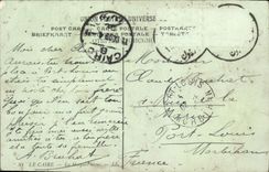 CPA Cairo The Bluc Mosque 