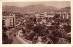 CPA Cote d'Azur Nice les Jardins Albert 1er et l'Avenue de Verdum 