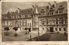 CPA Grenoble Le Palais de Justice 