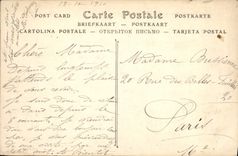 CPA Paris Le Dirigeable Militaire La Republique apres avoir evolve sur Paris relourne a Meudon Dirig