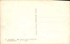 CPA Angers Chaire de la Cathedrale Saint Maurice 