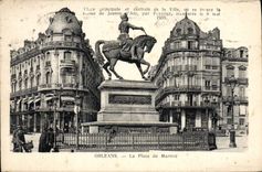 CPA Orleans La Place du Martroi 