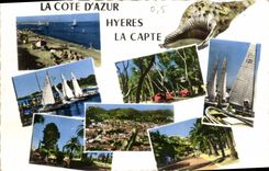 CPA La Cote d'Azur Hyeres La Capte 