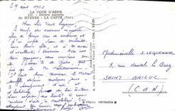 CPA La Cote d'Azur Hyeres La Capte