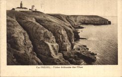 CPA Cap Frehel Falaise dechiquetees dans l'Ouest 