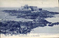 CPA Saint Malo Le Fort National 