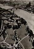 CPA Koln am Rhein Rheinpark mit Tanzbrunnen und Messegalande 