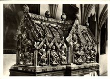 CPA Aachen Dom Der Marienschren vollendet 1236 mit den 