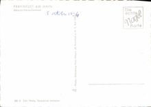 CPA Frankfurt AM Main Heinrich Heine Denkmal