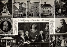 CPA Wolfgang Amadeus Mozart 