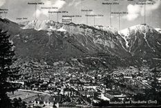 CPA Innsbruck mit Nordkette Tirol 