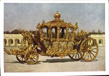 CPA Wien Kunsthistorsches Museum Wagenburg n Schonbrunn 