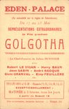 CPA Golgotha Un film de Julien Duvivier