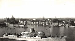 CPA Adriatica Societe de navigation Venise 
