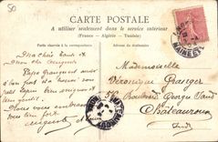 CPA Angers de l'inauguration des nouvelles Casernes
