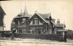 CPA Villers sur Mer Villa Normande 