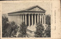 CPA Paris Eglise de la Madeleine 