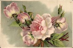 CPA Fantaisie Fleurs