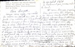 CPA Les Petites Roches 