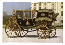 CPM Wien Kunsthistorisches Museum Wagenburg in Schonbrunn Galawagen der Kaiserin Elisabeth 1854 1898