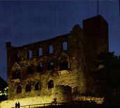 CPM  Neustadt Hambach ad Deutschen Weinstrabe Pfaiz Hambacher Schloss 