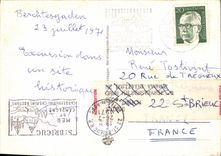 CPM  Berchtesgoden Oberfalzberg Adolf Hilter