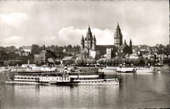CPM  Mainz am Rhein Rhein und Dom 