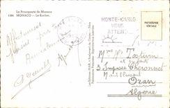 CPM La Principaute de Monaco  Le Rocher 