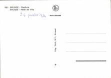 CPM Brugge Stadhuis Bruges Hotel de Ville