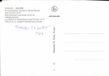 CPM Brugge Bruges Reliquieenkast van het Bloed Christi