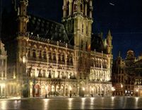 CPM Bruxelles Brussel Grand'Place Hotel de Vile 