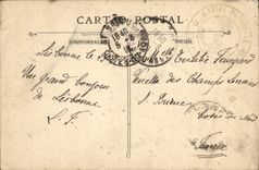 CPA Fachada dos Jeronymos Lisboa
