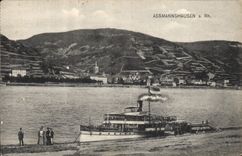 CPA Assmanshausen a Rh Bateau