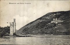 CPA Mauseturm und Ruine Ehrenfels 